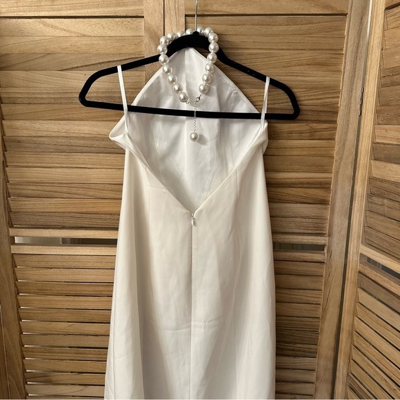 Lovers and Friends Nieve Maxi Dress Gown  in White size S - Picture 6 of 8